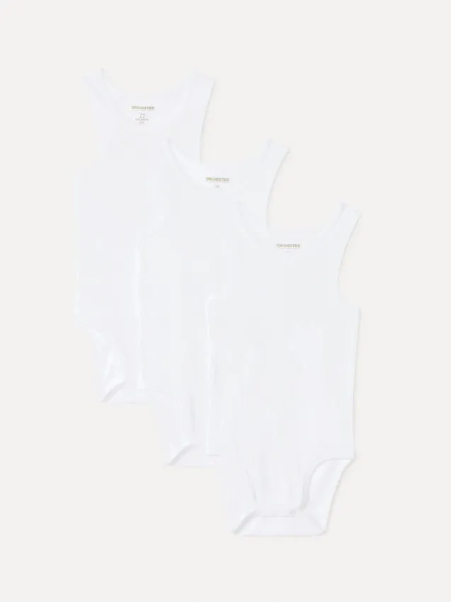 Набор из 3х боди б/р