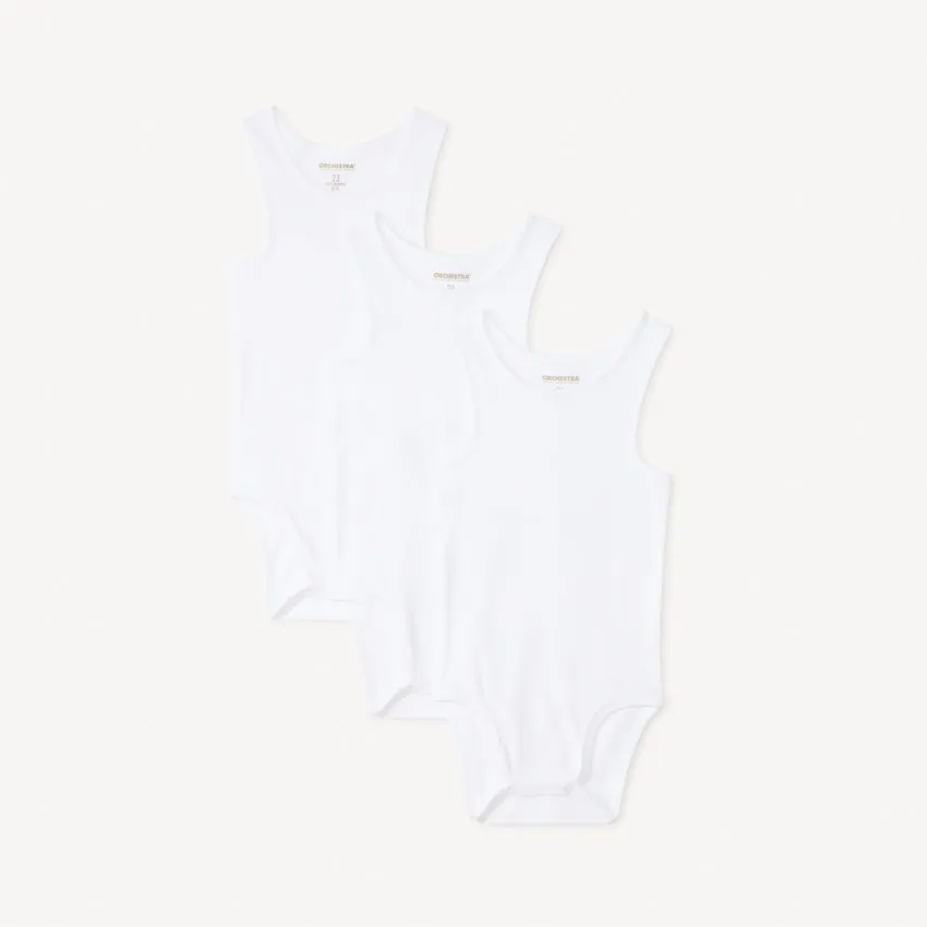 Набор из 3х боди б/р