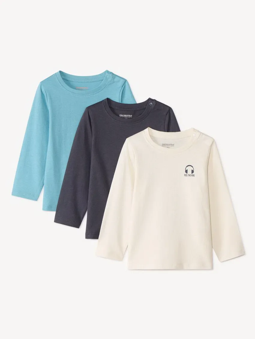 Набор из 3х футболок д/р