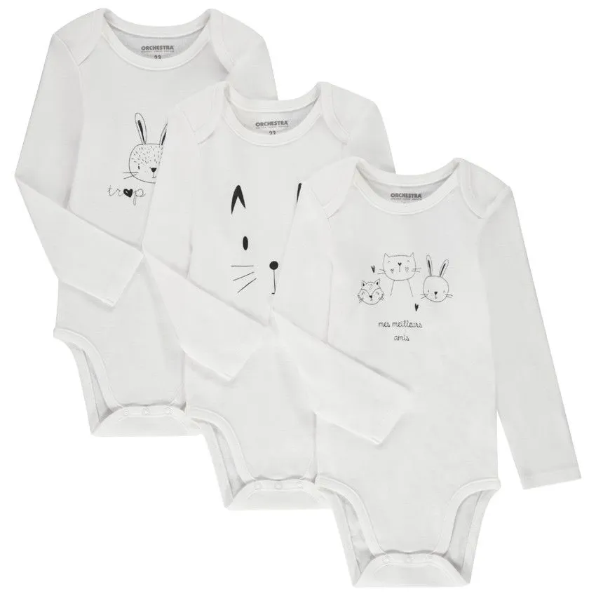 Набор из 3х боди д/р