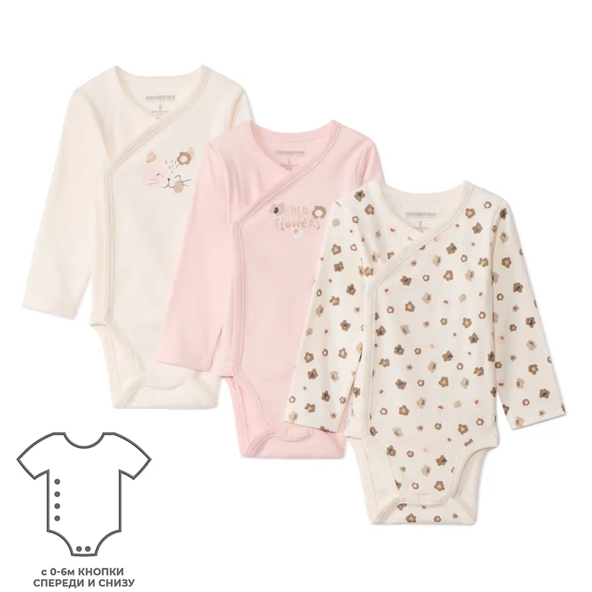 Набор из 3х боди д/р