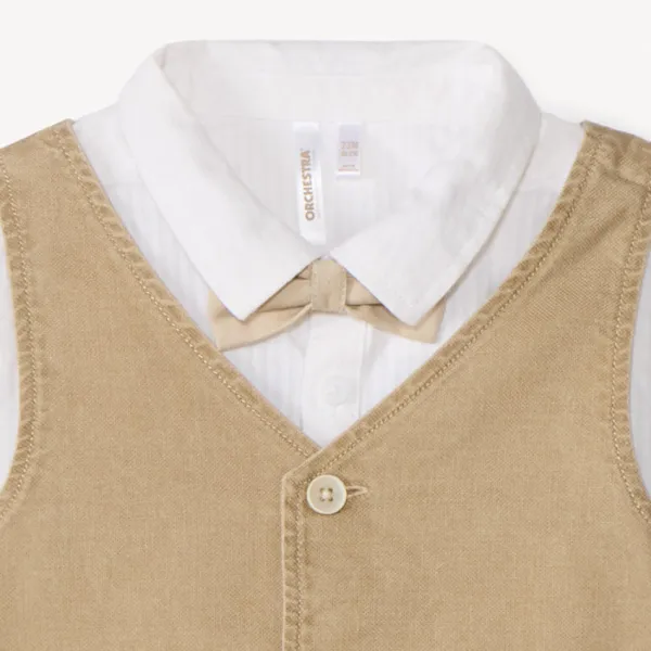 Комплект (рубашка д/р, брюки, жилет)