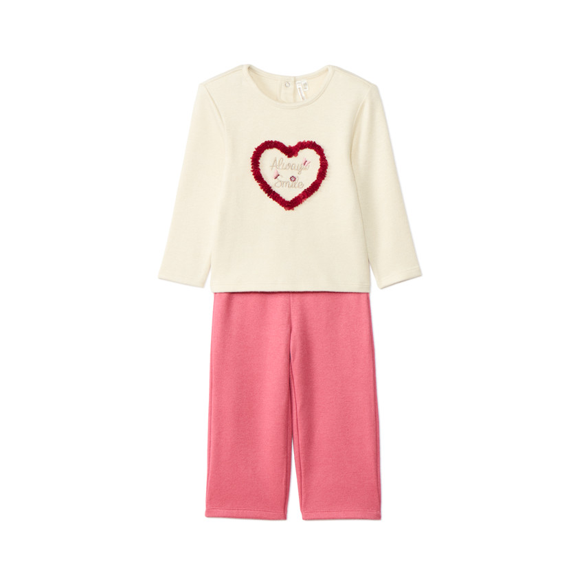 Комплект футболка д/р+спортивные брюки