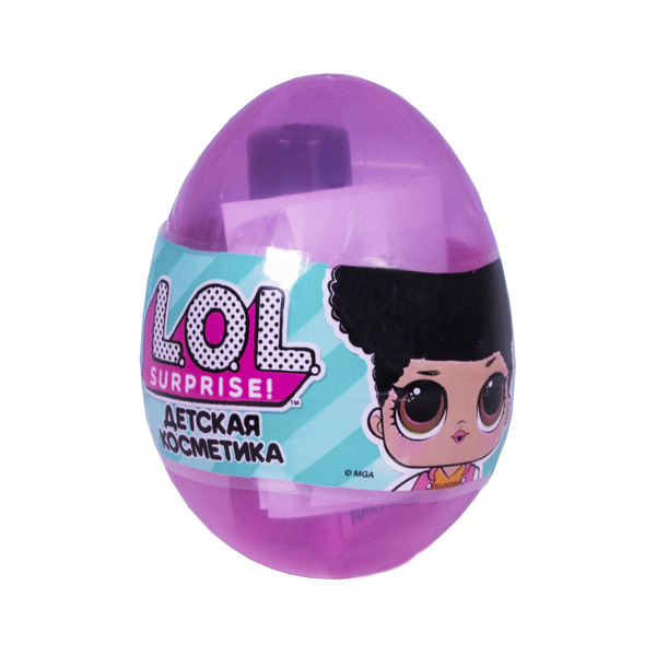 LOL Детская декоративная косметика в яйце мал. (дисплей)