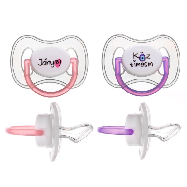 Baby Planet. Силиконовые соски пустышки,  ортодонтическая форма, мягкий силикон, 3+ (2 шт) Janym /Ko