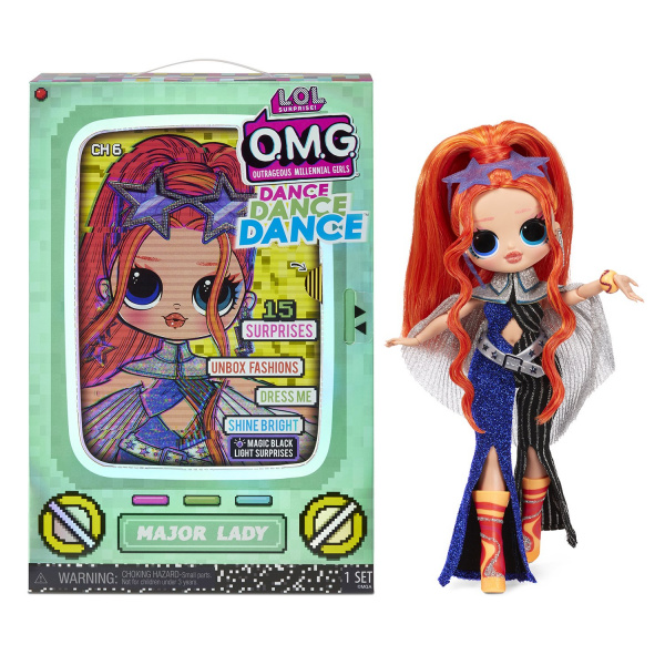Игрушка L.O.L. Surprise Кукла OMG Dance Doll- Major Lady
