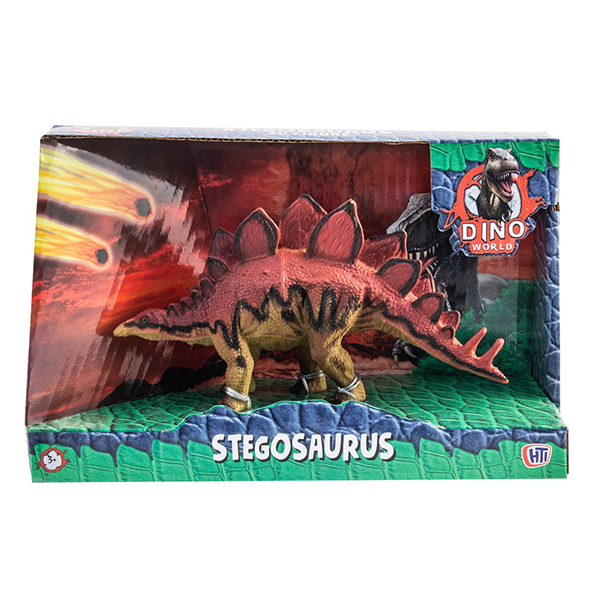 HTI 1374171.UNIC Dino World Фигурка "Стегозавр" 16 см