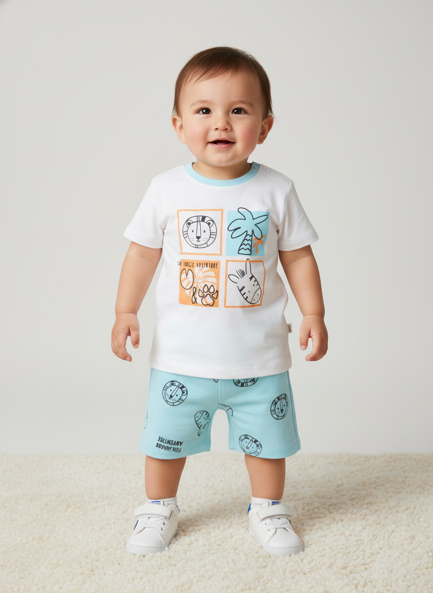 Комплект футболка+шорты