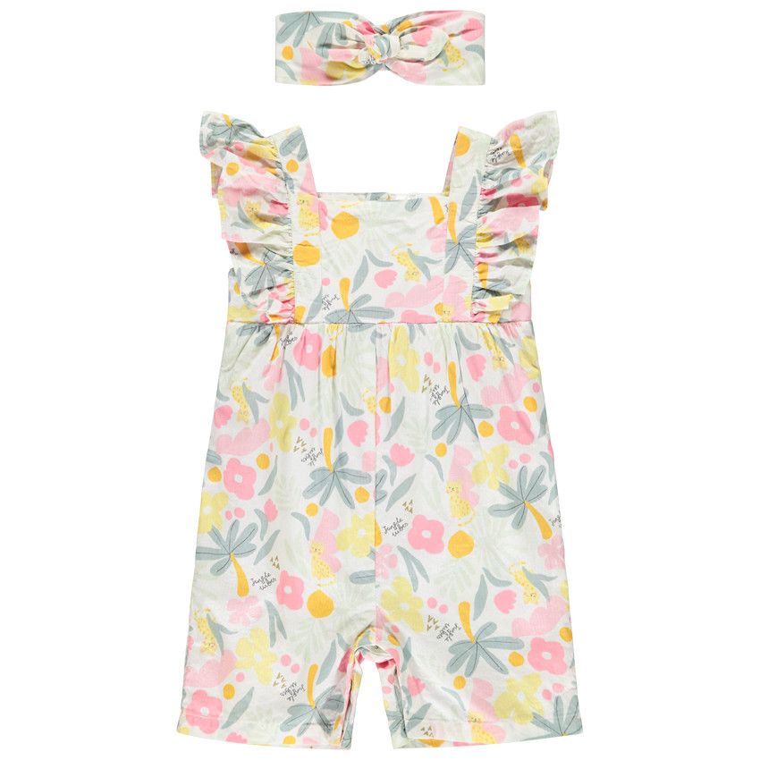 Набор из 2х вещей (комбинезон, лента для волос)