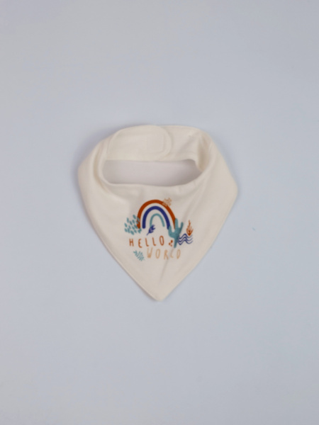 Набор из 3х вещей (боди к/р, брюки, нагрудник)