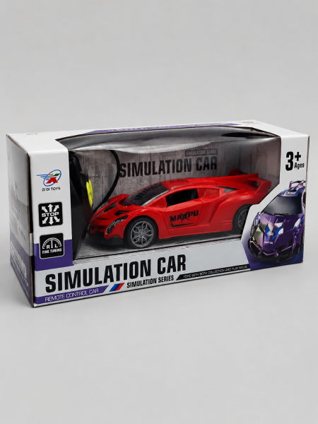 Машина в стиле Ferrari  1：20 красный/оранжевый