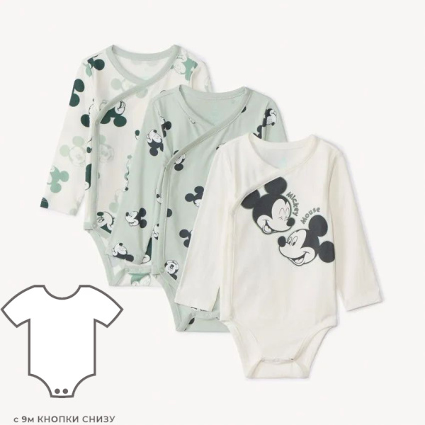 Набор из 3х боди д/р