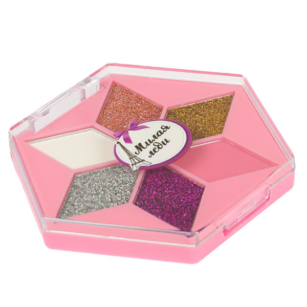 Косметика ДЛЯ ДЕВОЧЕК тени для век, 5,2 г МИЛАЯ ЛЕДИ в кор.30*12шт