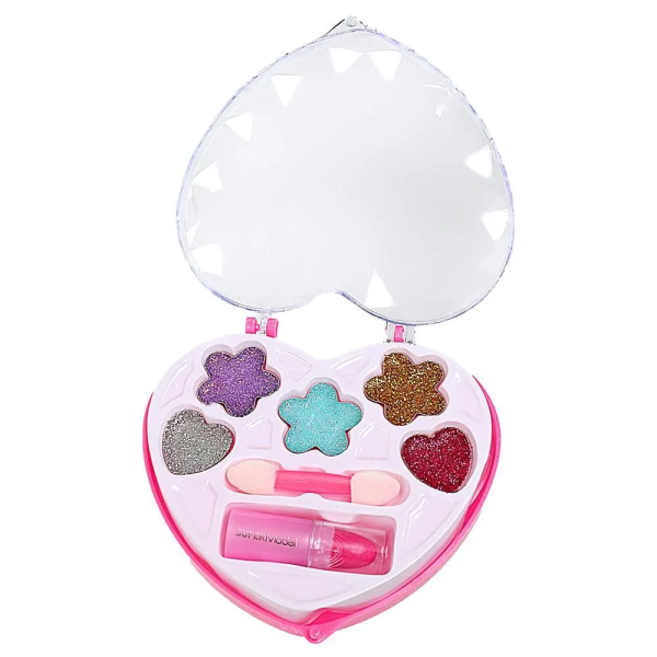 Косметика ДЛЯ ДЕВОЧЕК тени с блестками, помада МИЛАЯ ЛЕДИ в кор.2*180шт