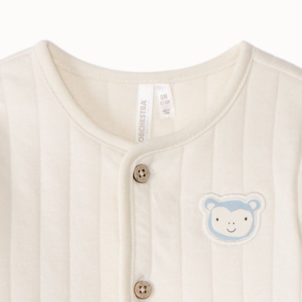 Набор из 3х вещей (боди д/р, кардиган, леггинсы)