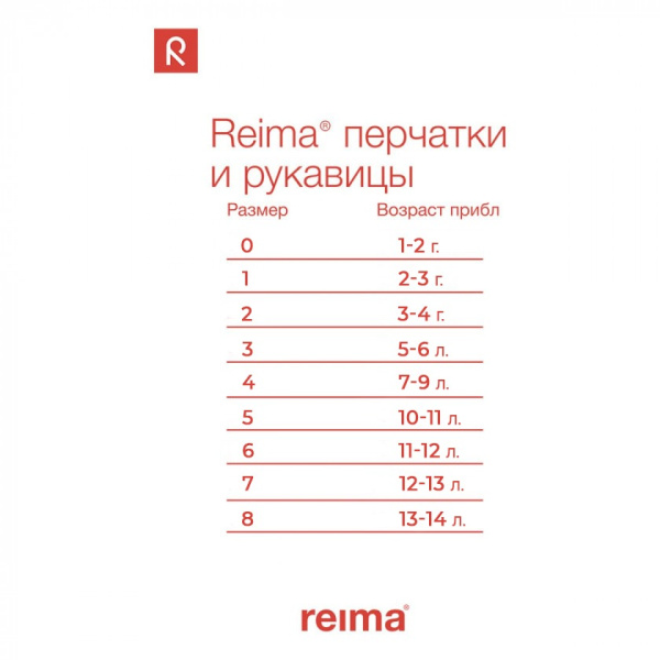 Варежки Рейма для детей