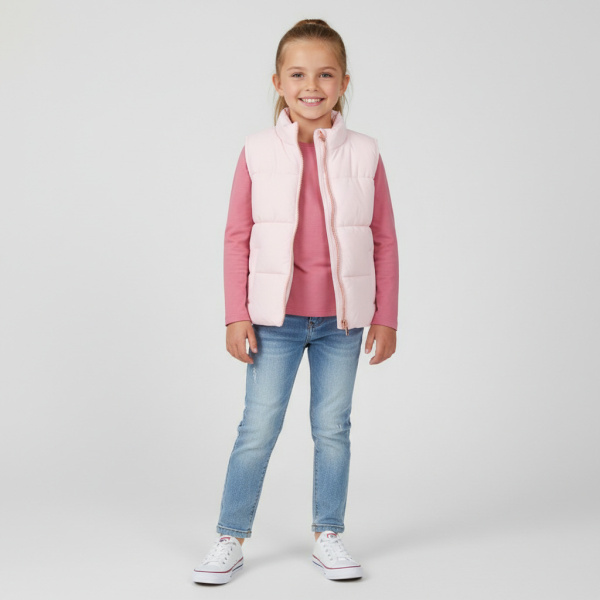 Жилет утепленный ORCHESTRA для девочек купить онлайн.