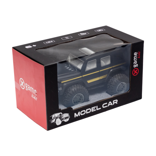 Радиоуправляемая машина, X-Game, 68600B, 1:24, Model Car, 21 см, , 27MHz, Чёрная.