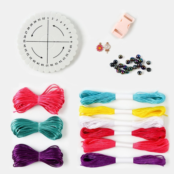 Школа талантов Набор для творчества Плетем браслет    9436850