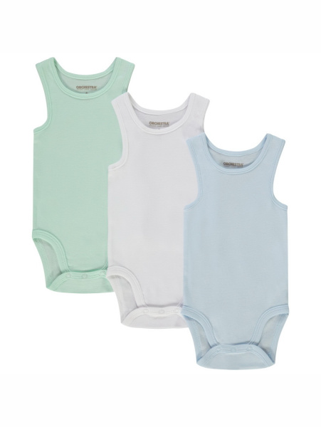 Набор из 3х боди б/р