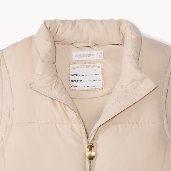 Жилет утепленный ORCHESTRA для девочек купить онлайн.