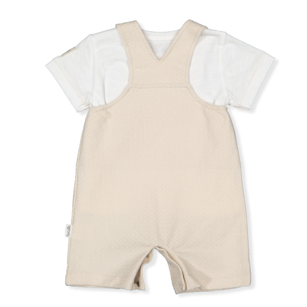 Набор из 2х вещей (комбинезон, футболка к/р)