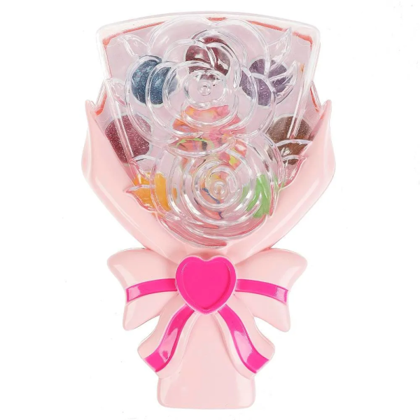 Косметика ДЛЯ ДЕВОЧЕК тени для век, тени для век с блестками, помада МИЛАЯ ЛЕДИ в кор.2*108шт