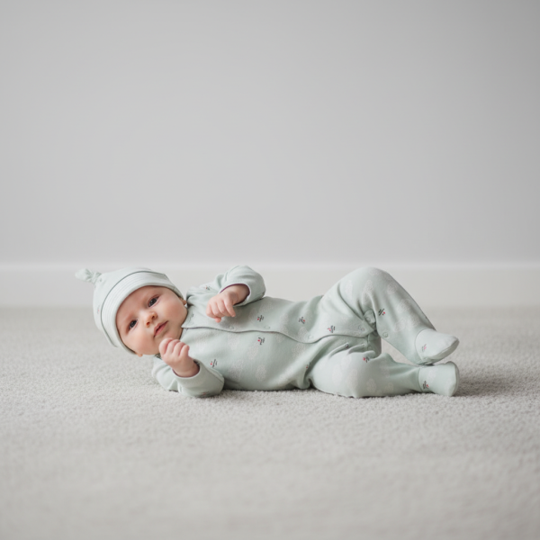 Набор из 3х вещей (комбинезон, боди д/р, шапка)