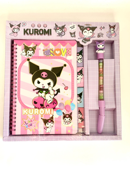 Набор блокнот куроми с ручкой