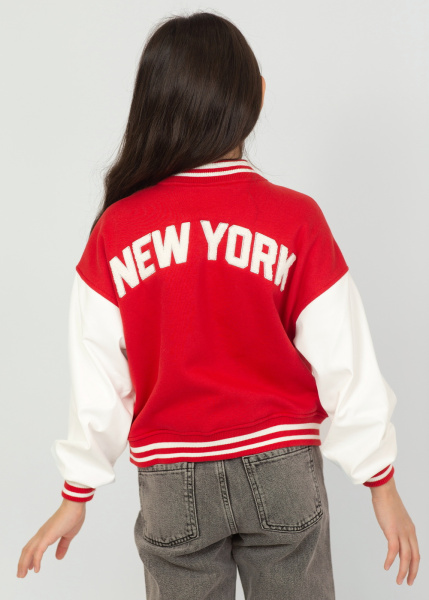 Бомбер Blu kids для девочек купить онлайн.