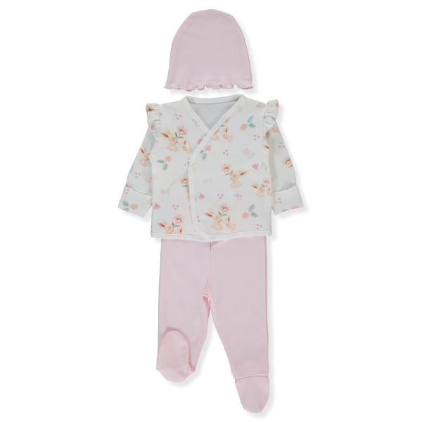 Набор из 3х вещей (распашонка, ползунки, чепчик)