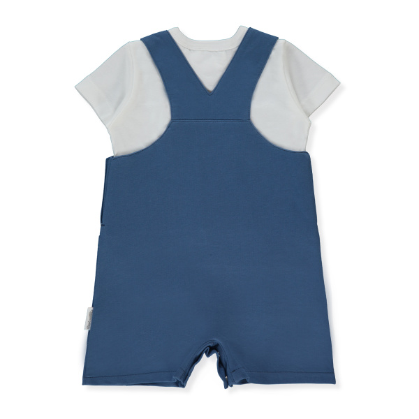 Набор из 2х вещей (футболка к/р, комбинезон)