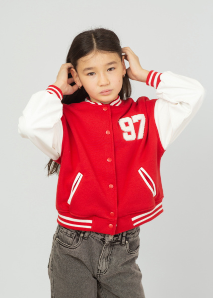 Бомбер Blu kids для девочек купить онлайн.