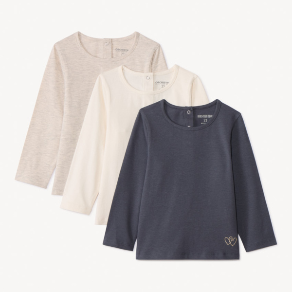 Набор из 3х футболок д/р