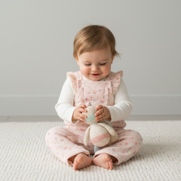 Набор из 2х вещей (футболка д/р, комбинезон)