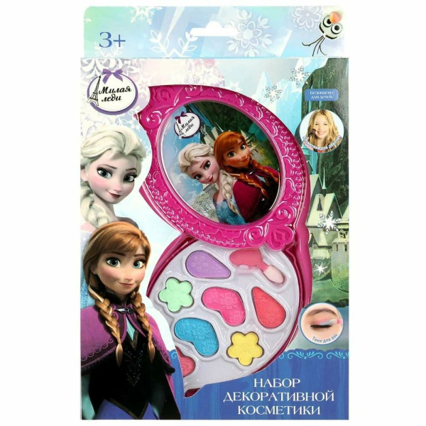 Косметика ДЛЯ ДЕВОЧЕК тени для век МИЛАЯ ЛЕДИ в кор.2*60шт