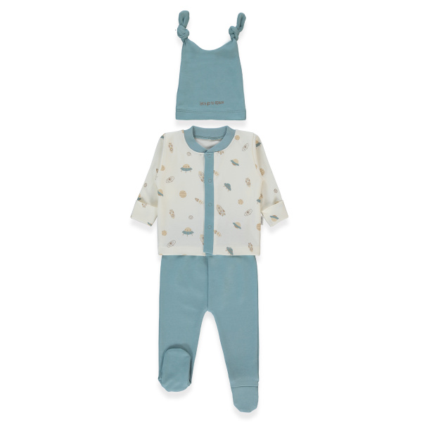 Набор из 3х вещей (распашонка, ползунки, чепчик)