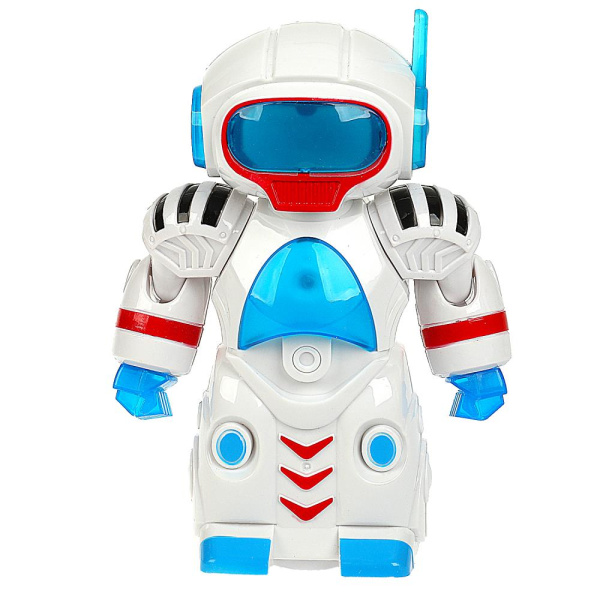 Робот супербот свет/звук, движение, кор.16,5*22,5*8,5см ТЕХНОДРАЙВ в кор.2*36шт