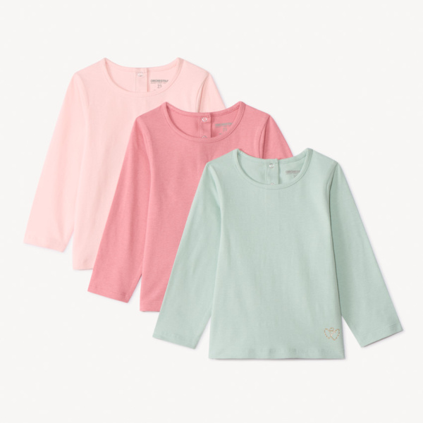 Набор из 3х футболок д/р