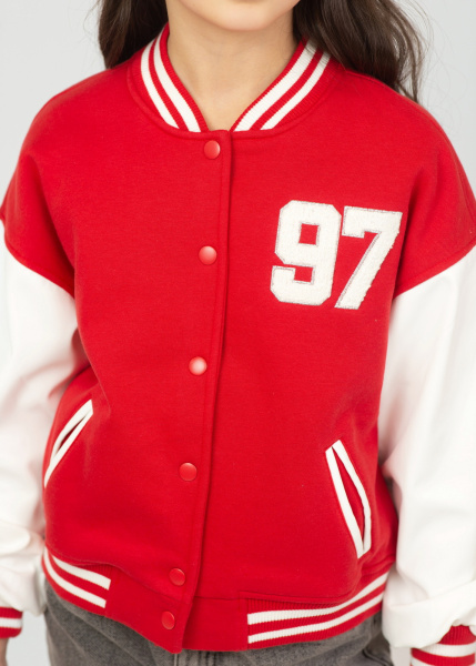 Бомбер Blu kids для девочек купить онлайн.