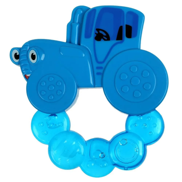 Прорезыватель СИНИЙ ТРАКТОР на блист. Умка в кор.48шт