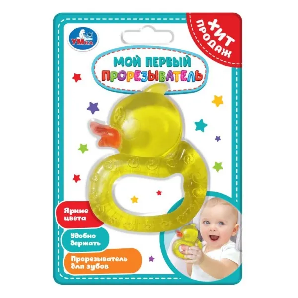 Прорезыватель уточка на блист Умка в кор.2*198шт