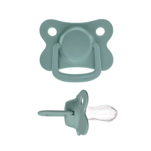 СИЛИКОНОВАЯ СОСКА-ПУСТЫШКА MONO Butterfly Olive